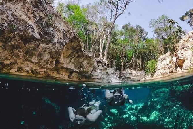 Full Day Tour to 5 Magical Cenotes in the Riviera Maya - Casa Tortuga: four guided cenotes and the lifejacket detail