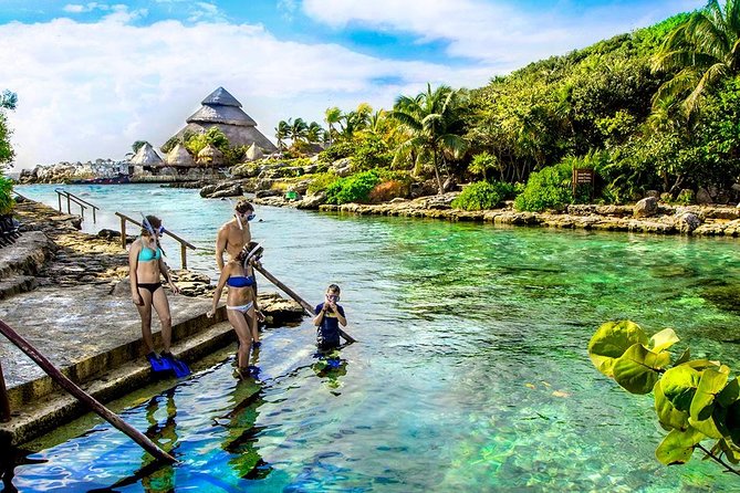Full day Xcaret Plus & Buffet & from Cancun & Playa del Carmen - Underground rivers: the signature experience you get for free