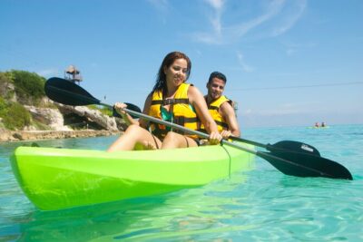 Garrafon Park in Isla Mujeres from Cancun - VIP Lounge value: gourmet buffet plus open bar breaks