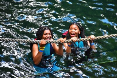 Great Adventure in middle of the Jungle. ATV experience, Ziplines and cenote - Powering through the jungle on ATVs at La Ruta de los Cenotes