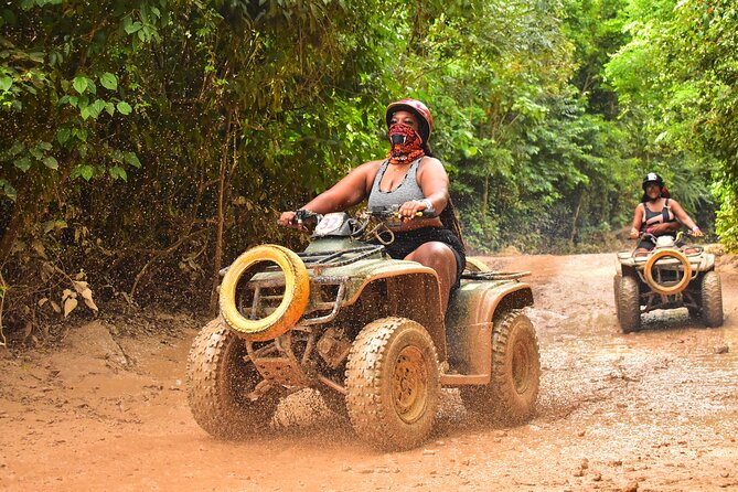 Great Adventure in middle of the Jungle. ATV experience, Ziplines and cenote - Lunch breaks and tacos: what’s included, and what upgrades can change