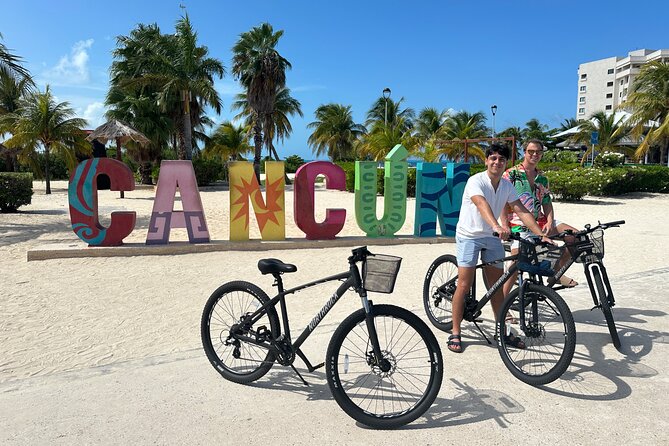 Guided Bike Tour - Explore Cancun Like a Local #1 Tour 1.5hr - Hotel Zone ride: Caribbean views and lagoon scenery in one loop