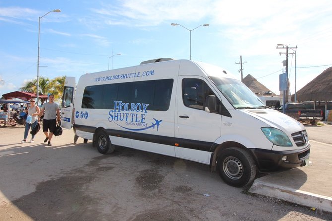 Holbox Cancun Airport Shuttle Terminal 2 - The Ride: Air-conditioned vans, small groups, and how bumpy can it be