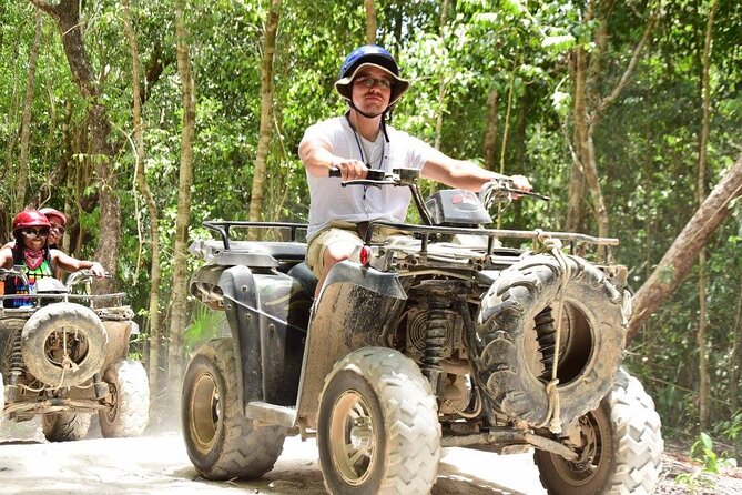 Horseback Ride, ATVs (Single), Cenote & Ziplines! Adrenaline & Nature Experience - Chichen Itza plus full-throttle park time