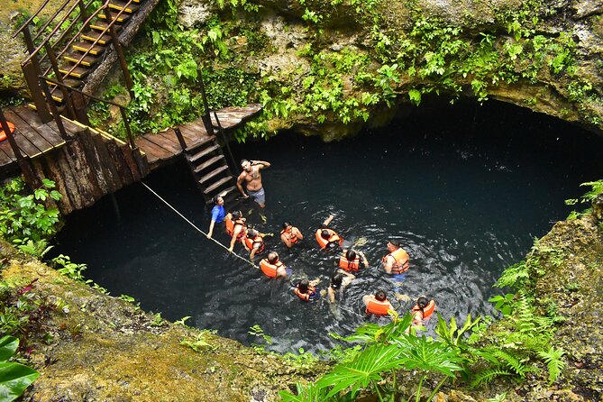 Horseback riding and ATV in the jungle, Ziplines, Cenote & Lunch - ATV trails through climbs, descents, and mud