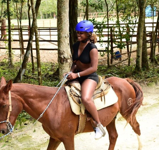 Horseback Riding & ATV Adventure with Ziplines & Cenote - Horseback at El Rey Polo Country Club: Your Calm Start Before the Chaos