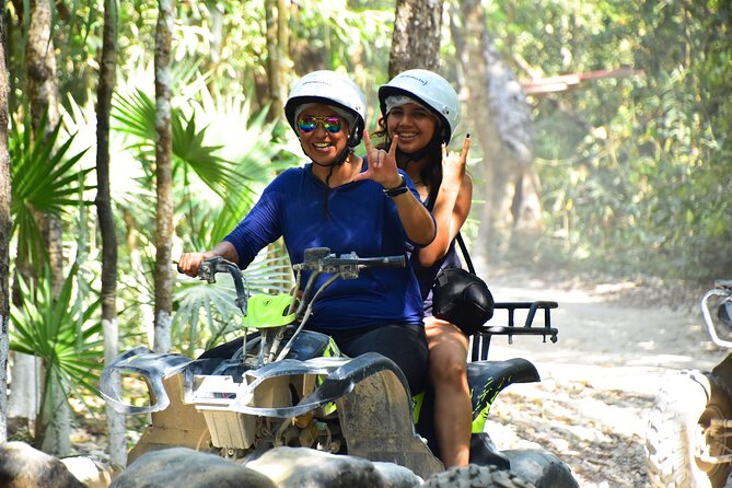 Horseback riding Tour with ATV circuit, ziplines and Cenote - The Half-Day Jungle Mix You Can Actually Fit In