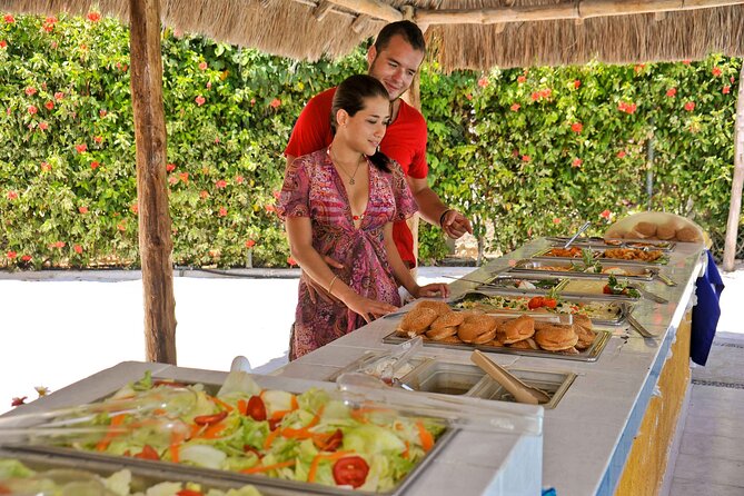Isla Mujeres : All Inclusive Albatross Plus Tour with Transportation - Free time in Isla Mujeres center for souvenirs and snacks
