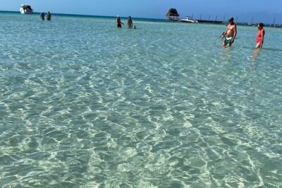 Isla Mujeres Basic Tour in Catamaran with Snorkel and Open Bar - Stop 2: Arrecife El Meco Snorkeling With Included Gear