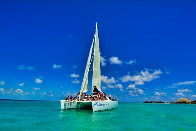 Isla Mujeres Catamaran Sailing Experience with Lunch & Open Bar - Price, fees, and upgrades: is $79 good value?