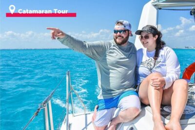 Isla Mujeres Catamaran + Snorkel + Open Bar on board + Buffet - Price and the Real Cost: The $38.90 Ticket Plus Dock and Reef Fees