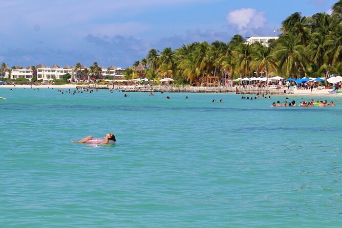 Isla Mujeres Catamaran Tour with Snorkeling at MUSA, Buffet Lunch & Open Bar - Open bar on deck: the fun part, with one practical caveat