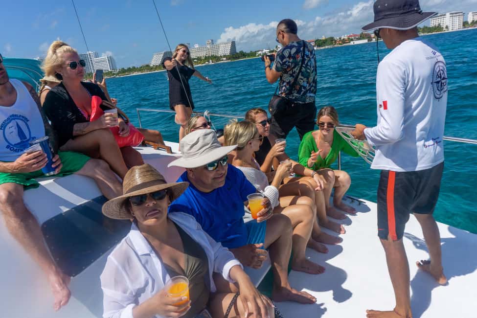 Isla Mujeres Catamaran Tour with Snorkeling & Open bar - Isla Mujeres Catamaran Tour Review: MUSA Snorkeling, Playa Norte Time, and Open Bar Fun