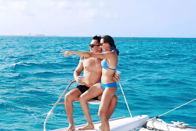 Isla Mujeres Catamaran Unlimited! from Cancun & Playa del Carmen - Punta Sam Reef snorkeling: the main event, with weather reality