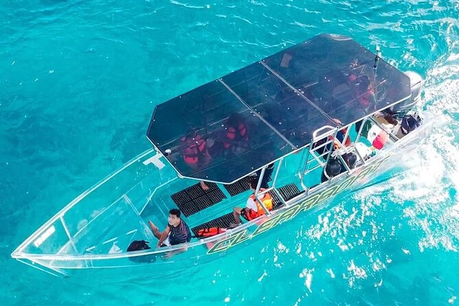Isla Mujeres: Coral Reef Views from a Clear Boat - Stop Two: La Cadenita’s 150-Meter Sea Show