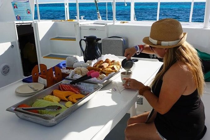 Isla Mujeres Premium Tour Transportation & Dock fee Included - Stop 1: Punta Sam snorkeling and the Underwater Art Museum angle