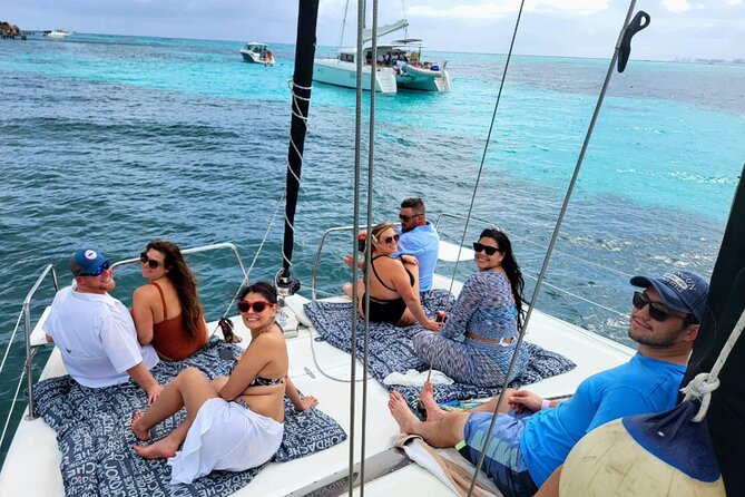 Isla Mujeres Private Catamaran, Cruising, Snorkeling having Fun!! - What’s included on board (and what’s not): gear, floats, and drinks