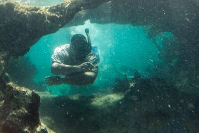 Isla Mujeres Snorkeling Tour Adventure - Stop 2: The underwater museum near the south point