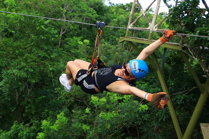 Jungle Adventure from Cancun: ATVs, ziplines, cenote and fun! - The sacred Mayan cenote swim: where the day turns from fun to refresh