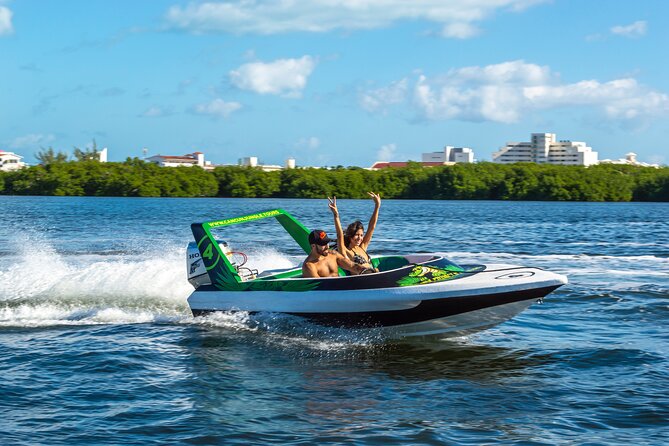 Jungle Tour adventure Cancun Speed Boat Through Mangrove - Nichupté Lagoon Mangroves: Where the Tour Gets Calmer
