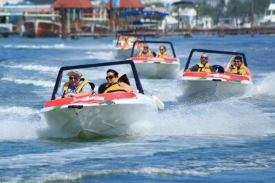 Jungle Tour In Cancun, drive a speedboat through the lagoon with your companion - The Nichupte Lagoon drive: mangroves, wildlife clues, and the thrill factor