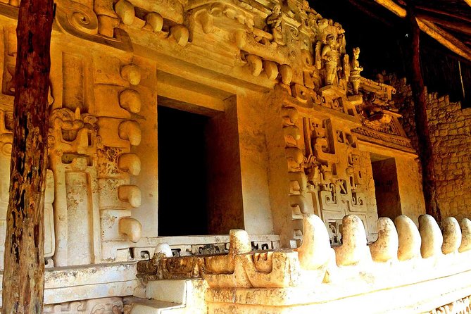 LDS Tour to Ek Balam + Cenote - Climbing temples and hunting details: what Ek Balam time feels like