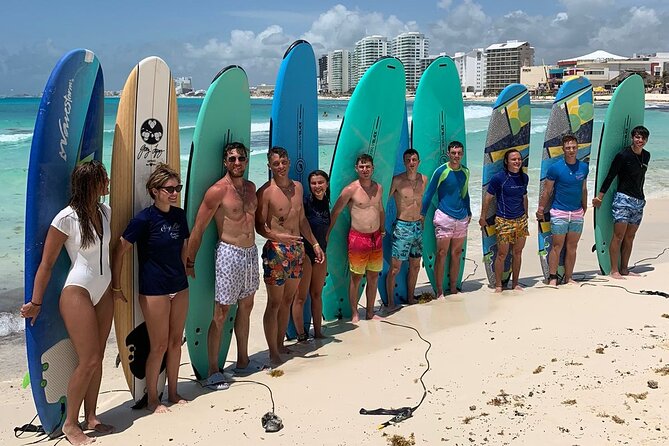 Learn to Surf in 1 Easy Lesson in Cancún - Included Gear and Rash Guard: Less Packing, Fewer Problems