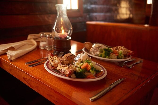 Live a Romantic Night Cruise Dinner at COLUMBUS (open bar included) - Dinner Choices: Lobster, Rib Eye Steak, Surf and Turf, or Vegetarian
