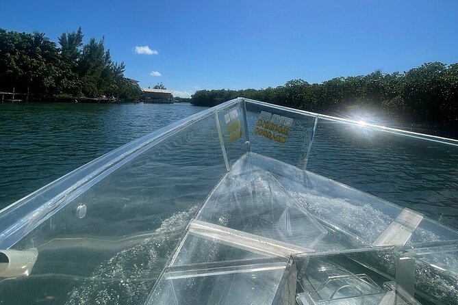Live Cancun from our Transparent Boat - Your guide and the vibe on board