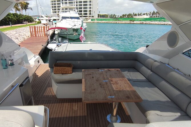 Luxury Sunseeker 50 - 6 hs Cancun - Isla Mujeres (MagicSea-SS) - The Crew Touch: Eduardo Fernandez and the “Taken Care Of” Feeling