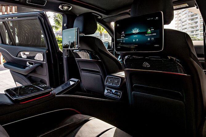 Luxury Transfers in a Mercedes Maybach GLS 600 - The voucher handoff: how they match you to your ride