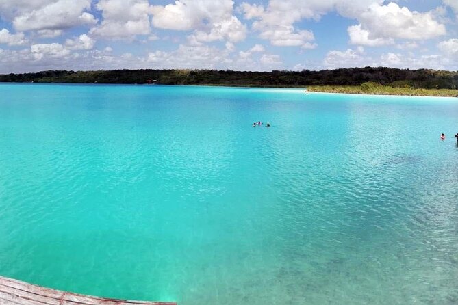 Magical Bacalar Full Day Tour - Pontoon tour on the lagoon: Bruja cenote, Isla de los Pájaros, Canal de los Piratas