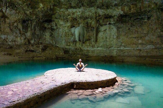 Majestic Chichén Itzá, Cenote Suytun, & Cenote Ikkil Journey - Cenote Ik-kil: second swim stop, more photos, and another safety check