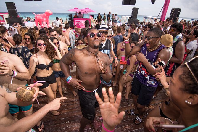 Mandala Beach Club Cancun - Where the fun happens: the beach, the pool, and the social layout