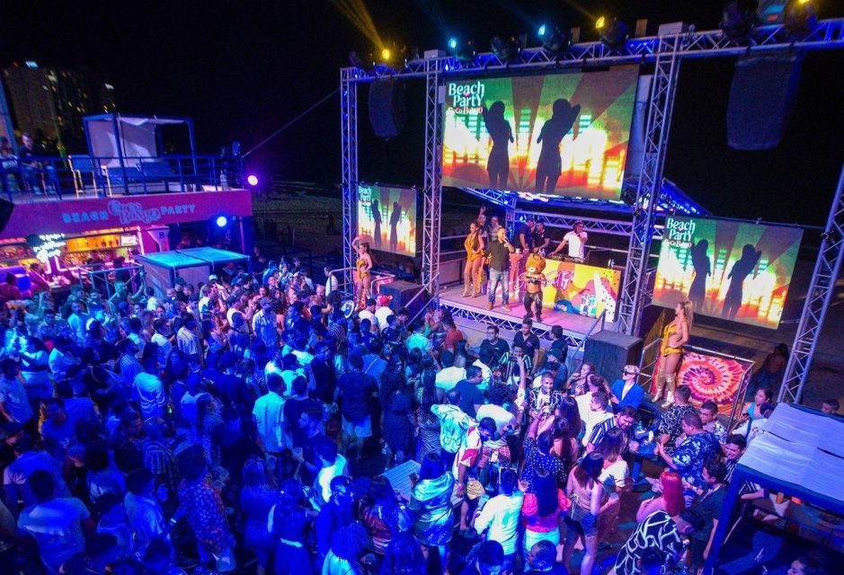 Neon Glow night Beach Party Regular - Neon Glow Beach Party in Cancun: What the 5 Hours Feel Like