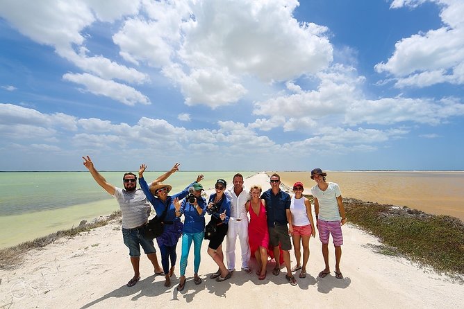 Pink Lake Tour from Las Coloradas with lunch and boat ride - Las Coloradas Pink Lagoons: Salt Flat Photos With Real Context