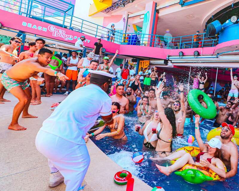 Premium Beach Party Coco Bongo - The Hour-by-Hour Flow: 1:00 PM to 8:00 PM