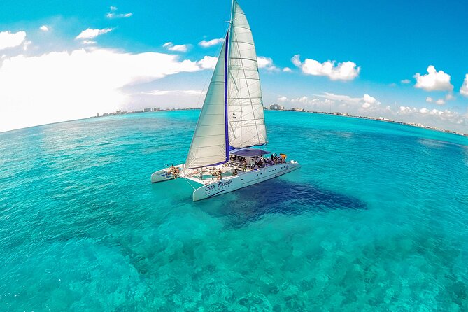 Private Catamaran from Cancun to Isla Mujeres | For up to 100 pp - Isla Mujeres and Playa Norte: Beach Time Without the Full Island Detour