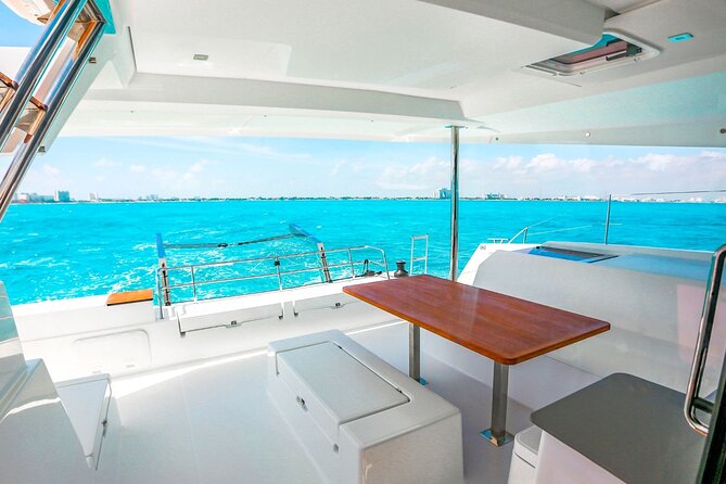 Private Luxury Catamaran Cancun to Isla Mujeres | For up to 30 pp - When you skip water activities: the built-in flexibility