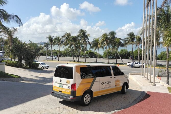 Private Roundtrip Transportation from CUN to Boulevard Kukulcan - Private Means Door-to-Door, Not a Shared Bus