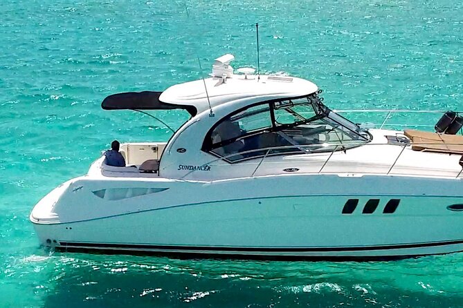 Private Tour of Cancun to Isla Mujeres by 45-foot Yacht. - Isla Mujeres time: snorkeling, east-side sightseeing, and ceviche lunch