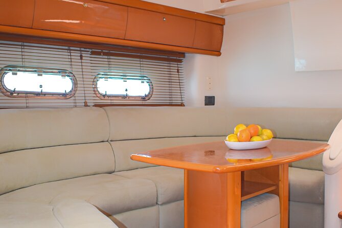 Private Yacht Rental in Cancun - Crew that changes the day: David, Jose, Gabriel, and Captain focus