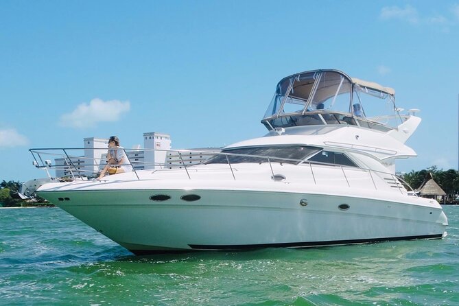 Private Yacht SeaRay 46ft Cancun 25P17 - Snorkeling and swimming time: getting the most out of it