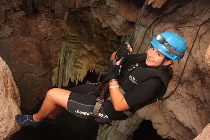 Rio Secreto Nature Reserve: Bicycle, Rappel & Ziplines Tour - The jungle bike ride: nice legs, not a long cycling day