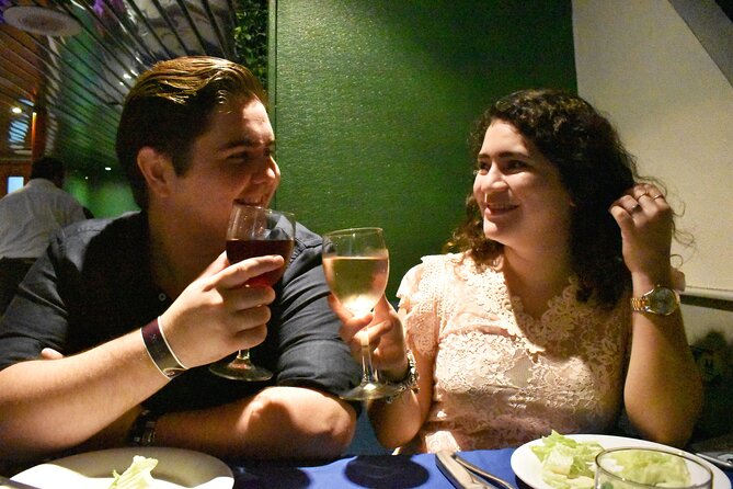 Romantic Dinner in the Spanish Galeon with Sax in Cancun. Lobster & Beef menu. - From Marina Aquatours to the sea: the flow of the evening