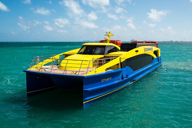 Round Trip Ferry to Isla Mujeres from Cancun - What happens on the ferry ride (both directions)