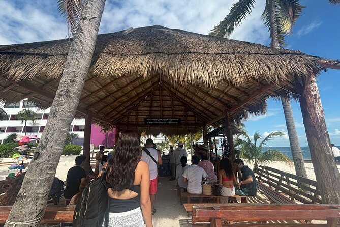 Sail Away Catamaran Day Trip with Snorkeling to Isla Mujeres - Albatros Beach Club: lunch buffet plus real beach time