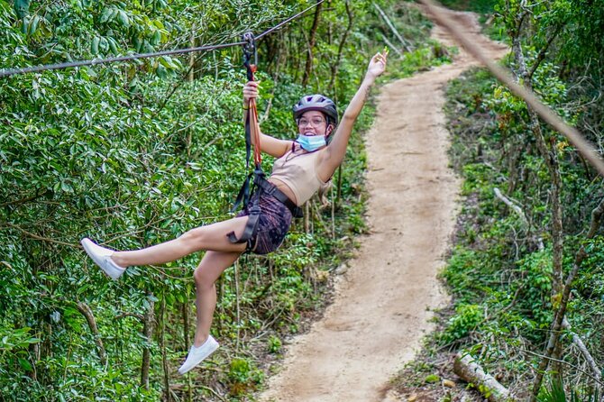Shared ATV's and Zip Lines and Swimming in a Real Cenote. - Lunch is included for a reason: don’t trade adventure for food