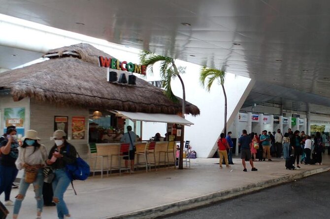 Shared Shuttle Cancun Airport to Holbox Ferry (Chiquila Port) - Where you meet at Cancun Airport (Terminal 2 domestic is the key)