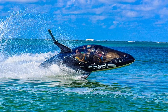 Shark Ride in Cancun - Seabreacher - What the 15 minutes feel like in Cancun’s Caribbean water